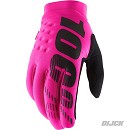 100% Brisker Cold Weather Gloves Pink