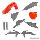 ACERBIS Full Plastic Kit SX/SXF 19-22 Orange / Grey
- Front Fender Orange
- Rear Fender Grey
- Radiator Cover Grey
- Front Number Orange
- Side Panels Grey
- Airboxcover Grey
- Fork Guards Grey
