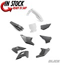 ACERBIS Full Plastic Kit FC / TC 125-450 23-24 BLACK / White