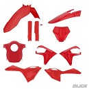 ACERBIS Plastic Kit MC125-150-250 24-26 / MCF250/350/450 24-26 RED