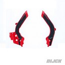 ACERBIS X-Grip Frameguard + Grip  TC125-250 19-22 / FC250-450 19-22 / GASGAS MC/MCF/EC/ECF 125-450 21-23 RED/BLACK