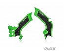ACERBIS X-Grip Frameguard + Grip  KXF250 21-24 / KXF450 19-23 GREEN/BLACK