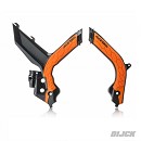 ACERBIS X-Grip Frameguard + Grip  EXC / EXC-F 20-23 Black / Orange
