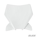 UFO Front Number Plate SX/F 23-26 WHITE