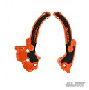 ACERBIS X-Grip Frameguard + Grip KTM SX50 24-26 ORANGE/BLACK