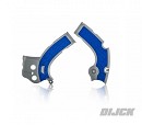 ACERBIS X-Grip Frameguard + Grip  YZF250 17-18 / YZF450 16-17 SILVER/BLUE