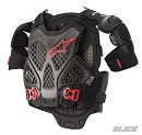 ALPINESTARS A-6 Chest Protector BLACK ANTHRACITE RED