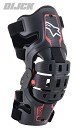 ALPINESTARS Bionic-5S Knee Brace BLACK / RED One Size YOUTH