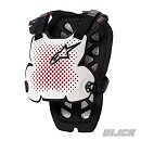 ALPINESTARS A-1 PRO Chest Protector WHITE / BLACK / RED