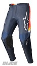 ALPINESTARS Fluid Corsa Pants NIGHT NAVY / ORANGE / RED Size 30