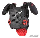ALPINESTARS A-5 S V2 Youth Body Armor BLACK / WHITE / RED