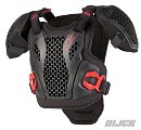 ALPINESTARS YOUTH Bionic Action Chest Protector  BLACK / RED