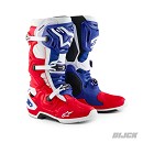 Alpinestars Boots Tech 10 LIMITED EDITION FORTITUDE WHITE / DARK BLUE / BRIGHT RED Size 8 (42)