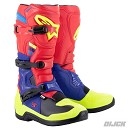 ALPINESTARS TECH 3 RED DARK BLUE YELLOW Size