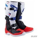 ALPINESTARS Boots TECH 3 White Bright Red Dark Blue