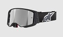 ALPINESTARS Supertech Corp Goggle absolute vision BLACK - MIRROR SILVER LENS