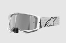 ALPINESTARS Vision 8 Corp Goggle WHITE - SILVER MIRROR LENS