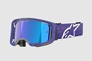 ALPINESTARS Vision 8 Corp Goggle PURPLE - BLUE MIRROR LENS