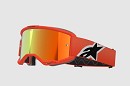 ALPINESTARS Vision 5 Corp Goggle ORANGE - RED MIRROR LENS