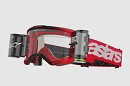 ALPINESTARS Vision 5 Blaze Goggle RED / BLACK - CLEAR ROLL-OFF LENS