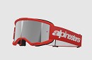 ALPINESTARS Vision 3 Wordmark Goggle RED - SILVER MIRROR LENS
