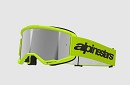 ALPINESTARS Vision 3 Wordmark Goggle YELLOW FLUO - SILVER MIRROR LENS