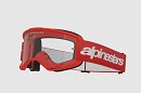 ALPINESTARS Vision 3 Wordmark Goggle RED - CLEAR LENS