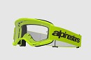 ALPINESTARS Vision 3 Wordmark Goggle YELLOW FLUO - CLEAR LENS