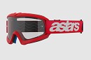 ALPINESTARS Vision YOUTH Blaze Goggle RED - CLEAR LENS