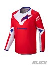 ALPINESTARS YOUTH Racer Veil BRIGHT RED / WHITE
