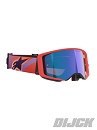 ALPINESTARS Supertech Vision Corp Goggle HOT CORAL / PURPLE - MIRROR BLUE