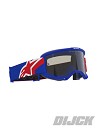 ALPINESTARS Vision Sand Goggle BLUE / RED / WHITE - DARK SMOKED LENS