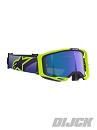 ALPINESTARS Vision 8 Corp Goggle PURPLE / YELLOW FLUO - BLUE MIRROR LENS