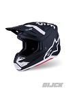 ALPINESTARS SM7 Dasher Helmet BLACK / WHITE MATT