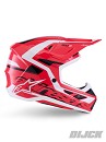 ALPINESTARS SM7 Deed Helmet RED / BLACK / WHITE GLOSSY