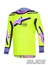ALPINESTARS Supertech Vista Jersey YELLOW / PURPLE / BLACK