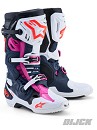 ALPINESTARS Boots Supervented TECH 10 Dark Blue / White / Black / Fuxia