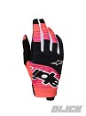 ALPINESTARS Techstar Gloves Hot Coral / Black / Fuchsia