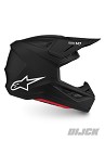 ALPINESTARS SM7 Solid Helmet BLACK MATT