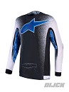 ALPINESTARS Supertech Hiten AFD Jersey Black / Light Lilac / Blithe Blue