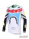 ALPINESTARS Supertech Dyna Jersey Light Lilac / Green Fluo / Black