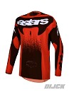 ALPINESTARS Techstar Swan Jersey Cardinal Red / Black / White