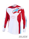 ALPINESTARS Racer Hunt Jersey White / Fire Red / Ucla Blu