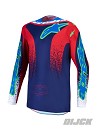 ALPINESTARS Fluid Drag Jersey Blue / Navy / Fire Red / White