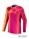 ALPINESTARS Fluid Kepler Jersey Dark Purple / Orange