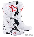 ALPINESTARS Supervented Boots TECH 10 White / Bright Red