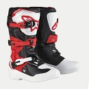 ALPINESTARS TECH 3S WHITE / BLACK / BRIGHT RED YOUTH