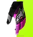 ALPINESTARS Radiant Gloves Black/Purple/Fluor Yellow