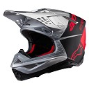 ALPINESTARS S-M10 Flood Silver / Black / Orange Fluo