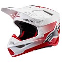 ALPINESTARS SUPERTECH S-M10 Unite Helmet RED / WHITE GLOSSY
